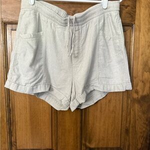 Old Navy High Waist Linen Shorts
